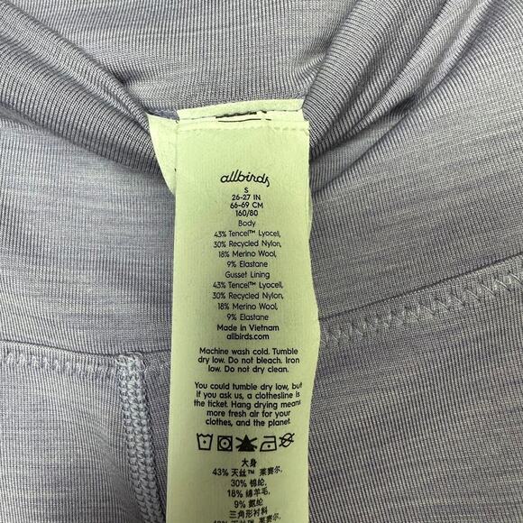 Allbirds NWT Purple Hush Activewear Natural Flow Leggings Size Small - Picture 5 of 5